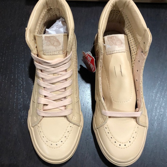 Vans Sk8-Hi Slim Cutout Square Perf Amberlight - Picture 6 of 7